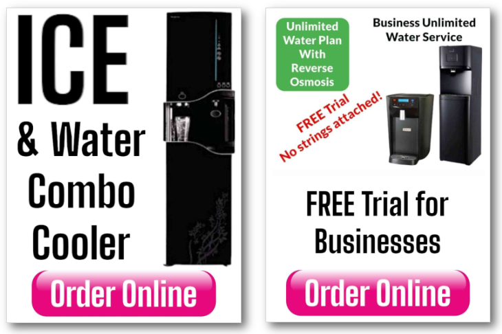 click for ice and water cooler and free business water cooler